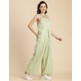 thumbnail image 3 of Moomaya Shoulder Straps Full Leg Cotton Jumpsuit - Women's Summer Jumpsuit, 3 of 9