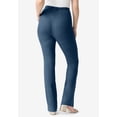 thumbnail image 2 of Roaman's Women's Plus Size Tall Plus Size Comfort Stretch Bootcut Jean, 2 of 6