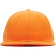 thumbnail image 2 of Solid Flat Brim Bill Fitted Baseball Cap, 2 of 6