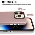 thumbnail image 3 of Entronix Shockproof Dual Layer Case for Apple iPhone 16, Slim Shockproof Bumper Phone Case for Apple iPhone 16 with Military Grade Protection for Women Girls Boys Men, Pink, 3 of 6