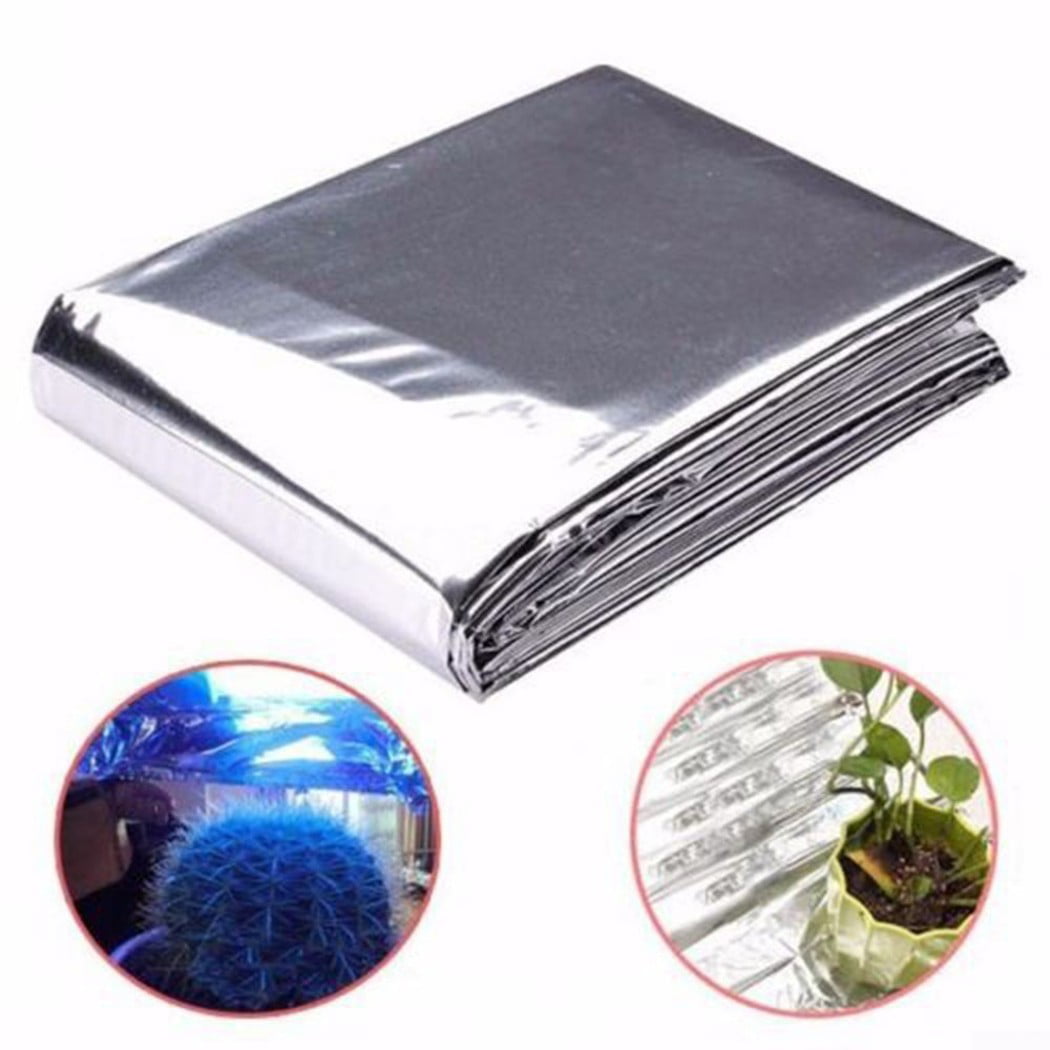 1pc Garden Wall Film Covering Sheet Hydroponic Highly Reflective 130*210cm 
