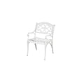 thumbnail image 3 of Homestyles Sanibel Aluminum 5 Piece Outdoor Dining Set in White, 3 of 9