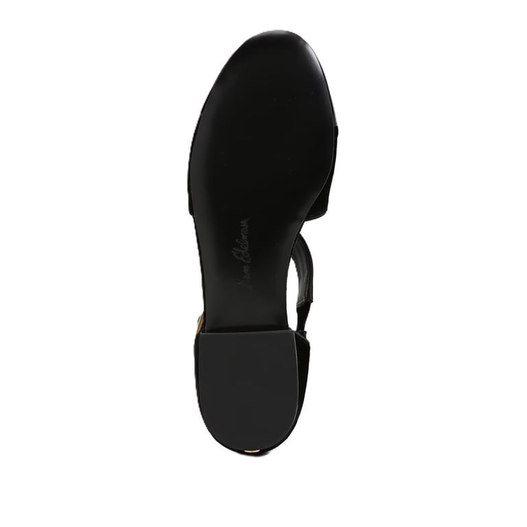 Sam Edelman Women's Black Velvet Roxie Mary Jane Flat 8.5M