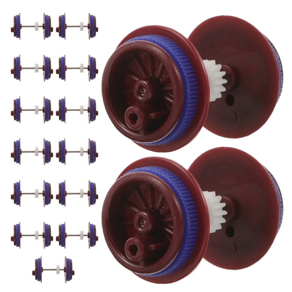 ELAYARD Plastic Train Wheels for Model Trains, Precision Engineered for Smooth Running and Performance