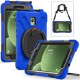 thumbnail image 2 of for Samsung Galaxy Tab Active5/Tab Active3 8 inch Case, 360 Rotatable Handle Stand, Shoulder Strap, Drop-Proof Design, Blue, 2 of 7