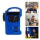 thumbnail image 2 of Radios USB AM/FM Luz LED Radio recargable solar Batería de 4000 mAh Equipo para exteriores, 2 of 8