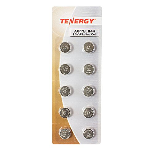 1 Card 10pcs Ag13 Lr44 1 5v Alkaline Button Cells Walmart Com Walmart Com