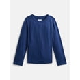 thumbnail image 2 of Wonder Nation Boys' Kid Tough Tee with Long Sleeves, 3 Pack, Sizes XS-XXL & Husky, 2 of 4