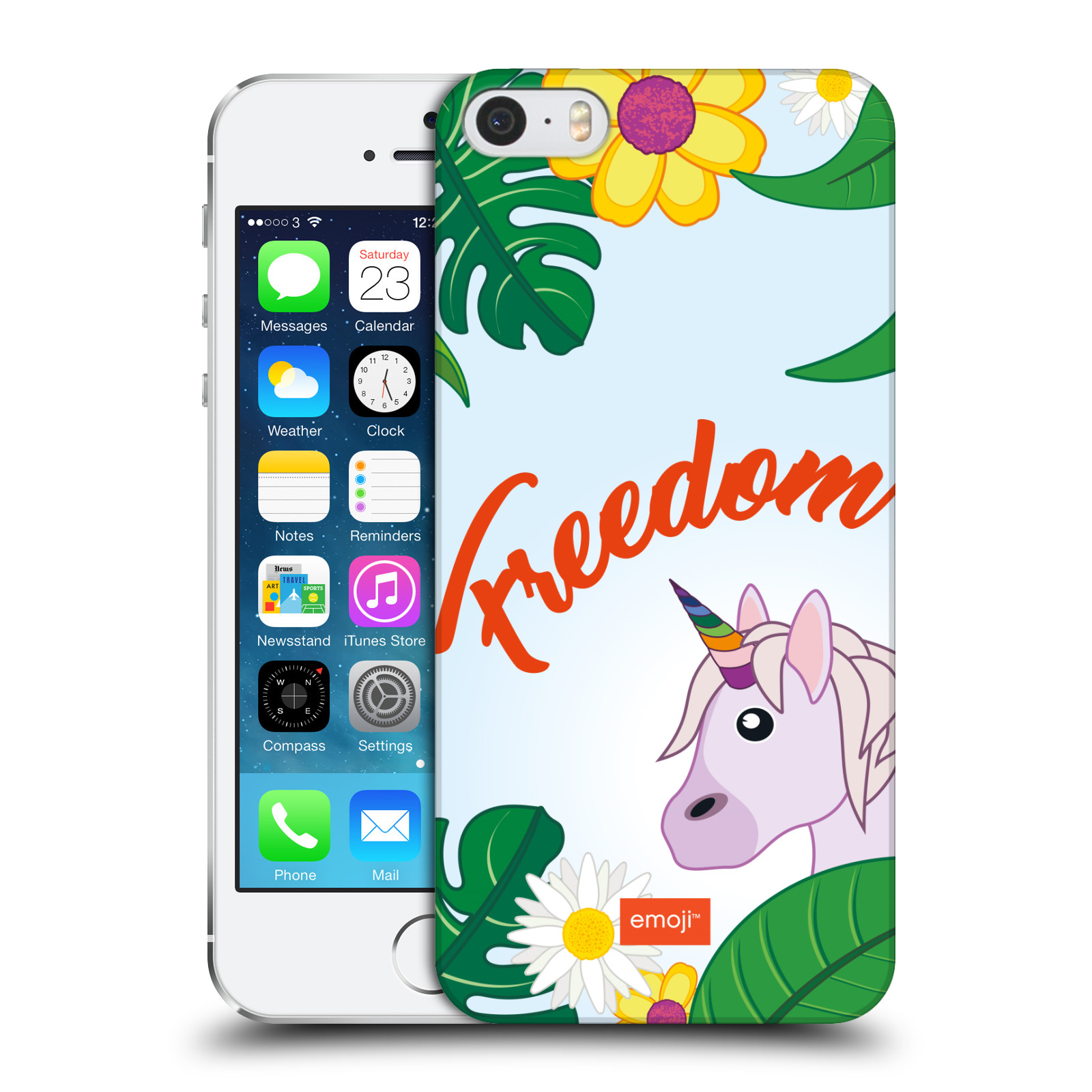 Official Emoji - OFFICIAL EMOJI UNICORNS HARD BACK CASE ...