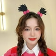 thumbnail image 2 of Kid Hair Hoop Funny Felt Headband for Kids Festive Hair Hoop Holiday Performance Props Fine Workmanship Unique Design Cute, 2 of 5