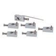 thumbnail image 4 of Monturas de Puente de Guitarra Eléctrica Yuyangstore Reemplazos de Latón Plata, 4 of 7