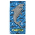 thumbnail image 3 of Shark Beach Plush Towel, 3 of 3