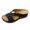 Black, variant on Slippers for Women,Summer Slippers Casual Fish Toe Sandals With Hollow Out Flower Design Thick Platform Slides For Daily Wear,Womens Slippers,Brown,7.5
