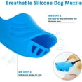 thumbnail image 4 of Dog Muzzle, Soft Duck Silicone Mouth Cover with Adjustable Strap for Small Medium Dogs, Best to Prevent Barking, Biting, and Chewing, 4 of 7