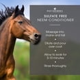 thumbnail image 5 of 32oz Neem & Aloe Horse Coat Conditioner - Nourishing & Soothing Formula, 5 of 5