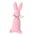 thumbnail image 3 of Muñeca decorativa conejo de Pascua Sunnimix Lazo rosa Tamaño 10 cm x 24 cm, 3 of 8