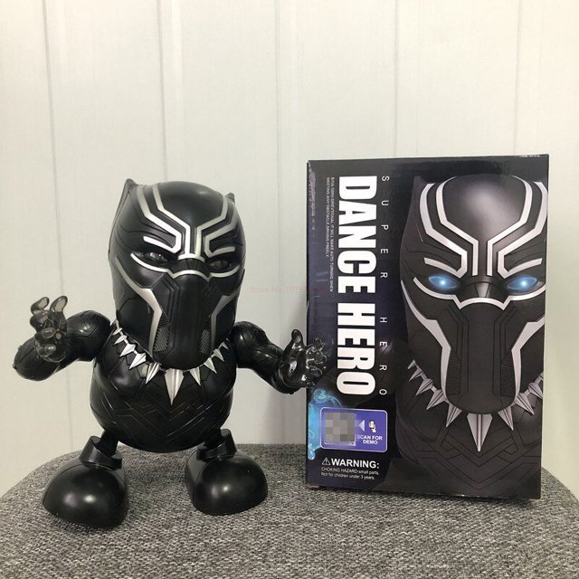 Figuras de acción de Iron Man para niños, juguetes de 19cm, Super héroes, Robot de baile, cantar sonido, Led, Spiderman, vengadores, regalos para bebés Fivean unisex