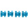 thumbnail image 1 of Hex Adapter Hub Accessory 5mm 0.2in Aluminum Alloy Tire Combiner Coupler Fit For  EREVO 1/10 CarBlue, 1 of 8
