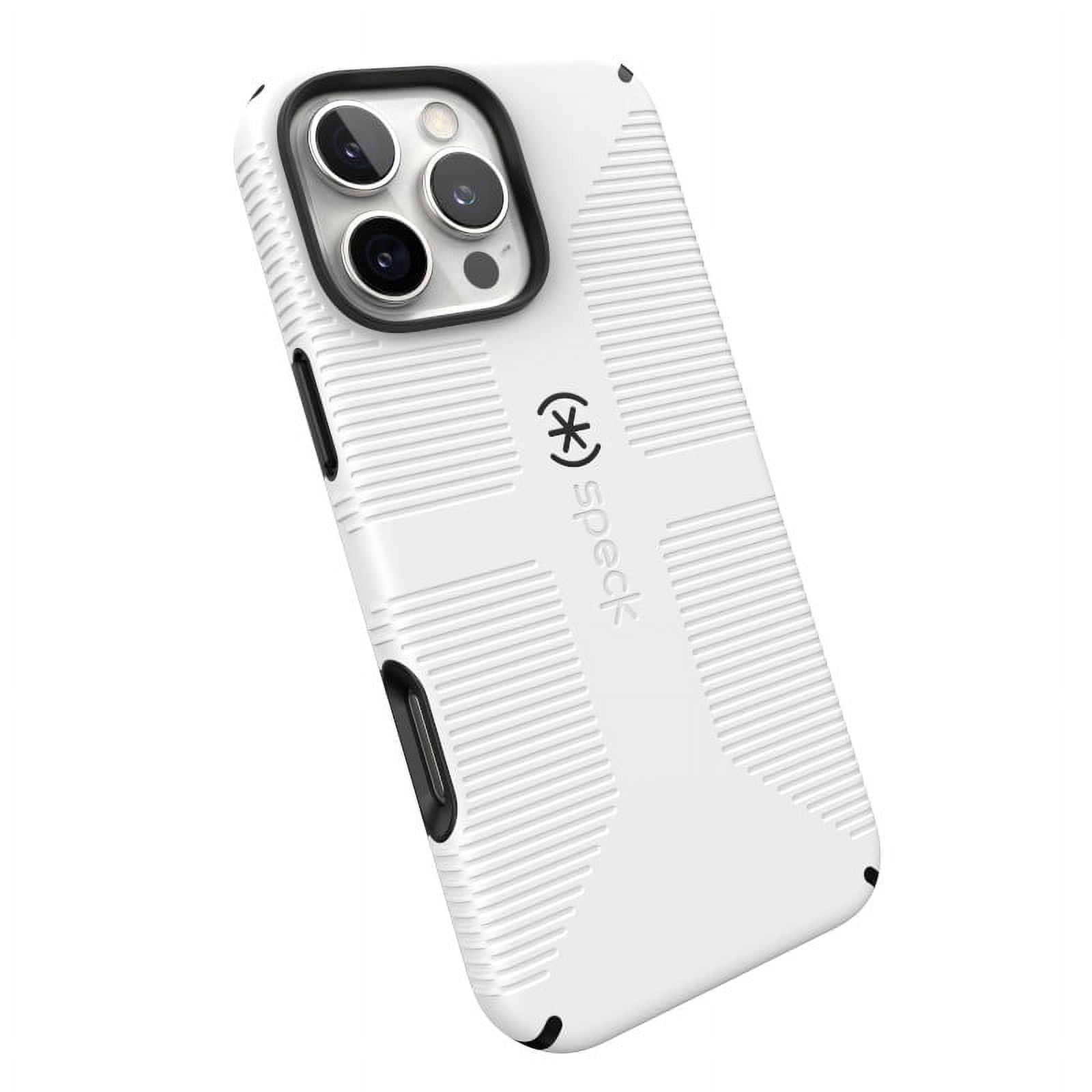 Speck iPhone 16 Pro Max CandyShell Grip with MagSafe in White and Black