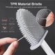 thumbnail image 4 of Bathroom Silicone Bristles Toilet Cleaning Brush Flex with Holder Creative Set, 4 of 5