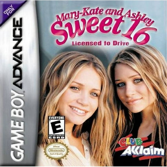 Restored Mary-Kate & Ashley: Sweet 16 Licensed to Drive (Game Boy Advance 2002) (Refurbished)