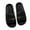 Black, variant on Cloud Slippers for Women and Men, Massage Shower Bathroom Non-Slip Quick Drying Open Toe Beach Sandals Shower Shoes Cloud Cushion Slide Sandals for Pool Indoor & Outdoor Platform Shoes