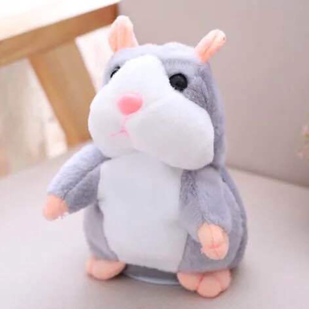 AYYUFE Talking Nod Sound Record Pet Hamster Mouse Soft Plush Toy Children Gift