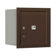 thumbnail image 3 of Salsbury Industries Recessed Private Aluminum 1 Unit 4C Horizontal Parcel Locker, 3 of 4
