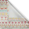 thumbnail image 5 of Ambesonne Tribal Grommet Curtain, Native Style Aztec Art, 50" x 84", Yellow Pink Aqua, 5 of 6