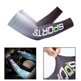 thumbnail image 3 of koolsoo Cooling Arm Sleeves Sun Protection Unisex Cover Ice Silk for Golf Running Gray, 3 of 9