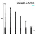 thumbnail image 2 of TELESIN TE-RCSS-001 60cm / 23.6in Cámara deportiva Smartphone Vlog Selfie Stick Trípode Soporte con TELESIN Palo de Selfie, 2 of 6