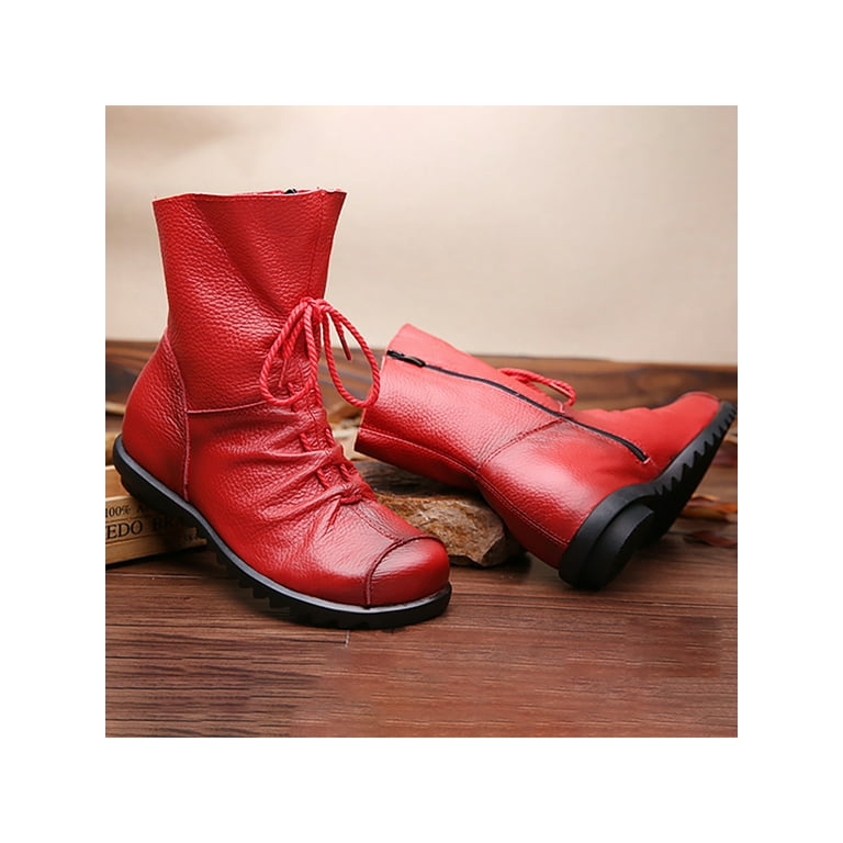 New Arrival Winter/christmas Red Bottom Chelsea Boots Women's Fashionable  Boots, Santa Claus Design