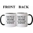 thumbnail image 2 of Sometimes You Forget You're Awesome Coffee Mugs With Black Handle, Inspirational Gifts for Women, Birthday Gifts for Women Who Have Everything, Best Friends Friendship Gifts for Women Friends 11oz, 2 of 7
