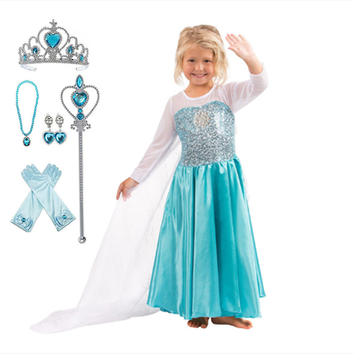 high quality elsa costume