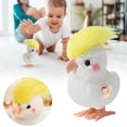 thumbnail image 2 of HJJLRH Lifelike Cockatiel Parrot Bird Plush Stuffed Animal Toy, Bird Cute Animal Model, Children's Fun Plush Toys, 2 of 9