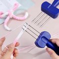 thumbnail image 2 of 3/4-Latch Hook Cord Knitting Tool DIY Binding-Off Edging Knitting Projects Crochet Tool Yarn Weaving Crocheting Needle Hook, 2 of 8
