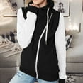 thumbnail image 2 of Vedolay Coats for Women 2023 Button Plush Tops Hooded Loose Cardigan Winter Jacket White,L, 2 of 4