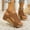 Brown, variant on Women's the slope and thick sole Sandals – Platform Wedges Summer Comfort Casual shoes