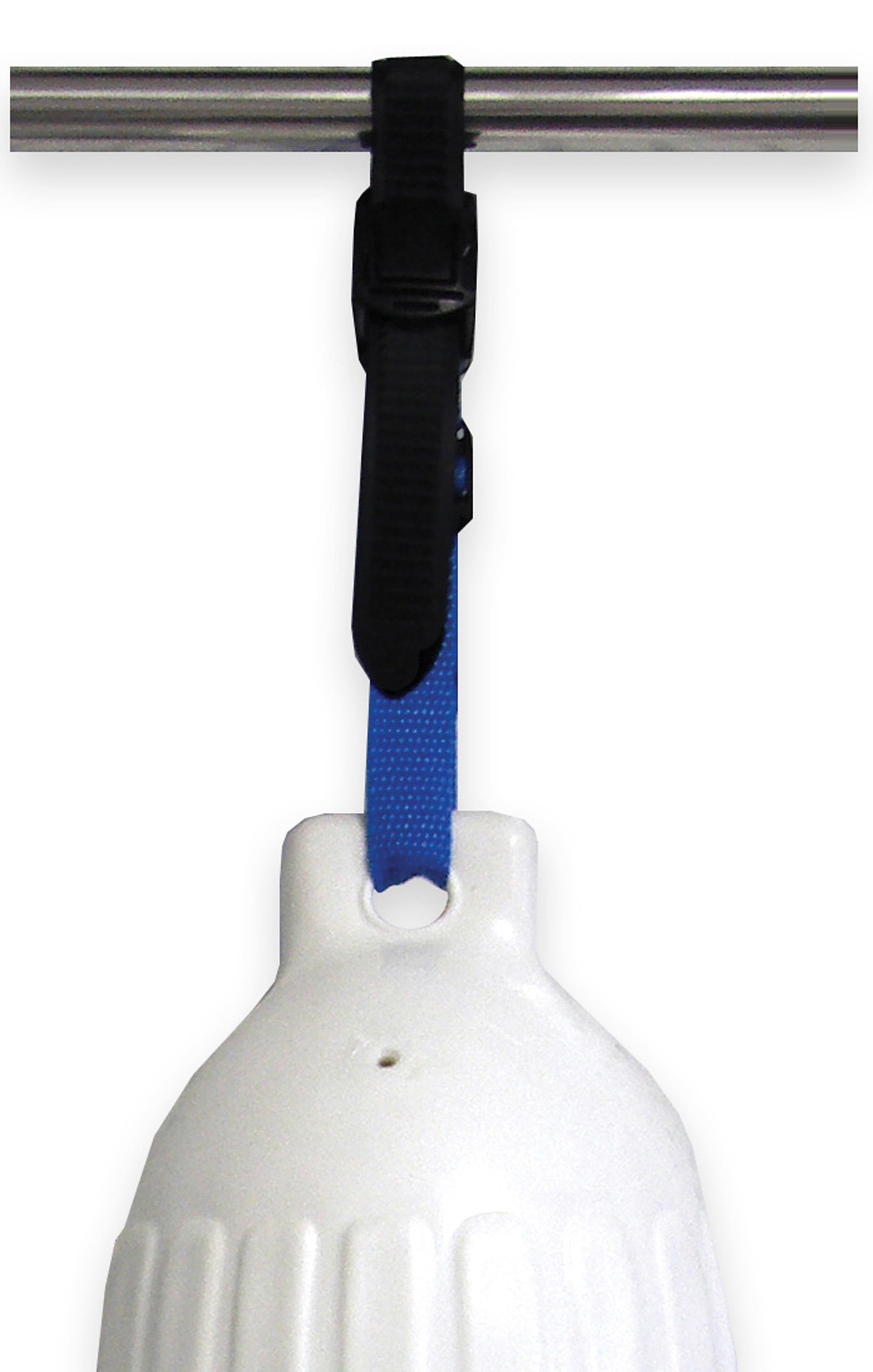 Shoreline Marine Adjustable Fender Holder Strap, Black , 422