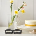 thumbnail image 4 of 10 aros para tartaletas: Molde redondo perforado de acero inoxidable de 8 cm (3,14 pulgadas) para hornear pasteles y mousses, ideales para fiestas y celebraciones., 4 of 8