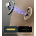 thumbnail image 3 of Ear Hook Earbuds,   Headphones LED Display 40H Playtime Waterproof Deep Bass Sound for Sport Running Workout TV, With Cloth Charging Case, for Men Women, 3 of 7