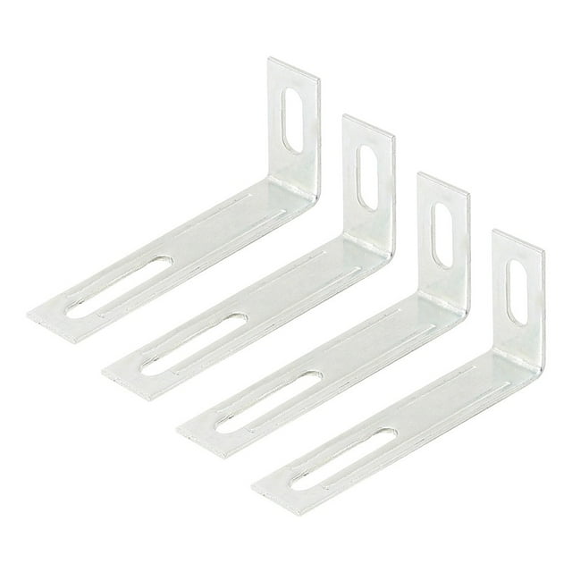4 Pièces de 3 "Angle Réglable en Forme de L avec Boulons, Connecteur Métallique à Droite