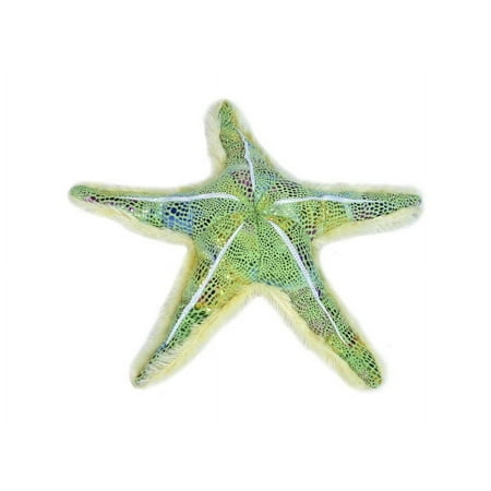 wild republic plush green glitter starfish