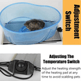 thumbnail image 4 of Reptile Heat Mat Terrarium Climbing Pet Heating Warm Pads Adjustable Temperature Controller Mats Supplies US Plug 28W, 4 of 8