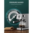 thumbnail image 4 of Cozeemax Espresso Machine, 20Bar Compact Espresso and Cappuccino Maker with Milk Frother Wand, Professional Espresso Coffee Machine for Cappuccino and, 4 of 5