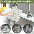 thumbnail image 5 of Threns 6Pcs Dishcloths for Kitchen Reusable Kitchen Dish Towels Absorbent Kitchen Dish Rags Soft Cellulose Sponge Cloths Kitchen Wash Rag, 7.7 x 6.7inch, 5 of 10