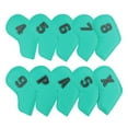thumbnail image 3 of Golf Iron Covers,Golf Protection Guard Green, 3 of 8
