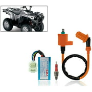 UOIENRT High Performance Racing Ignition Coil for GY6 50cc 150cc 125cc ATV Moped Scooter Go Kart with 6 Pin CDI 3