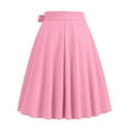 thumbnail image 3 of Tiqkatyck Womens Fashion Skirts for Women Clearance, Women's Tulle Skirt Ruffle Layered Mesh A Line Tiered Tutu Prom Wedding Long Womens Skirts, Long Skirts for Women Pink, 3 of 4