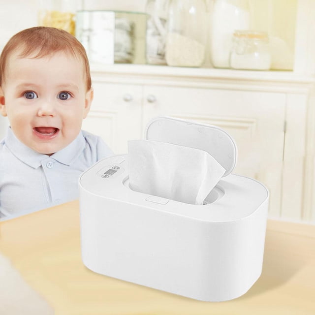 Calentador de Toallitas Húmedas para , Enchufe USB en La Calefacción Superior para Regalos de , Uso Doméstico , A-Blanco-Temperatura regulable Macarena limpiar más caliente